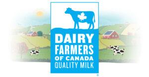 The Blue Cow logo of the Dairy Farmers of Canada